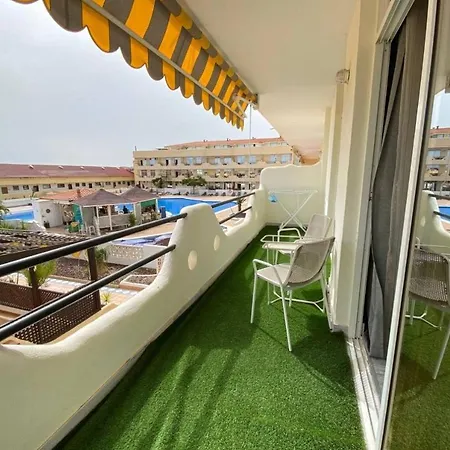 Cozy Apartment Of Complex Amarillo Apartamento Costa Adeje (Tenerife)